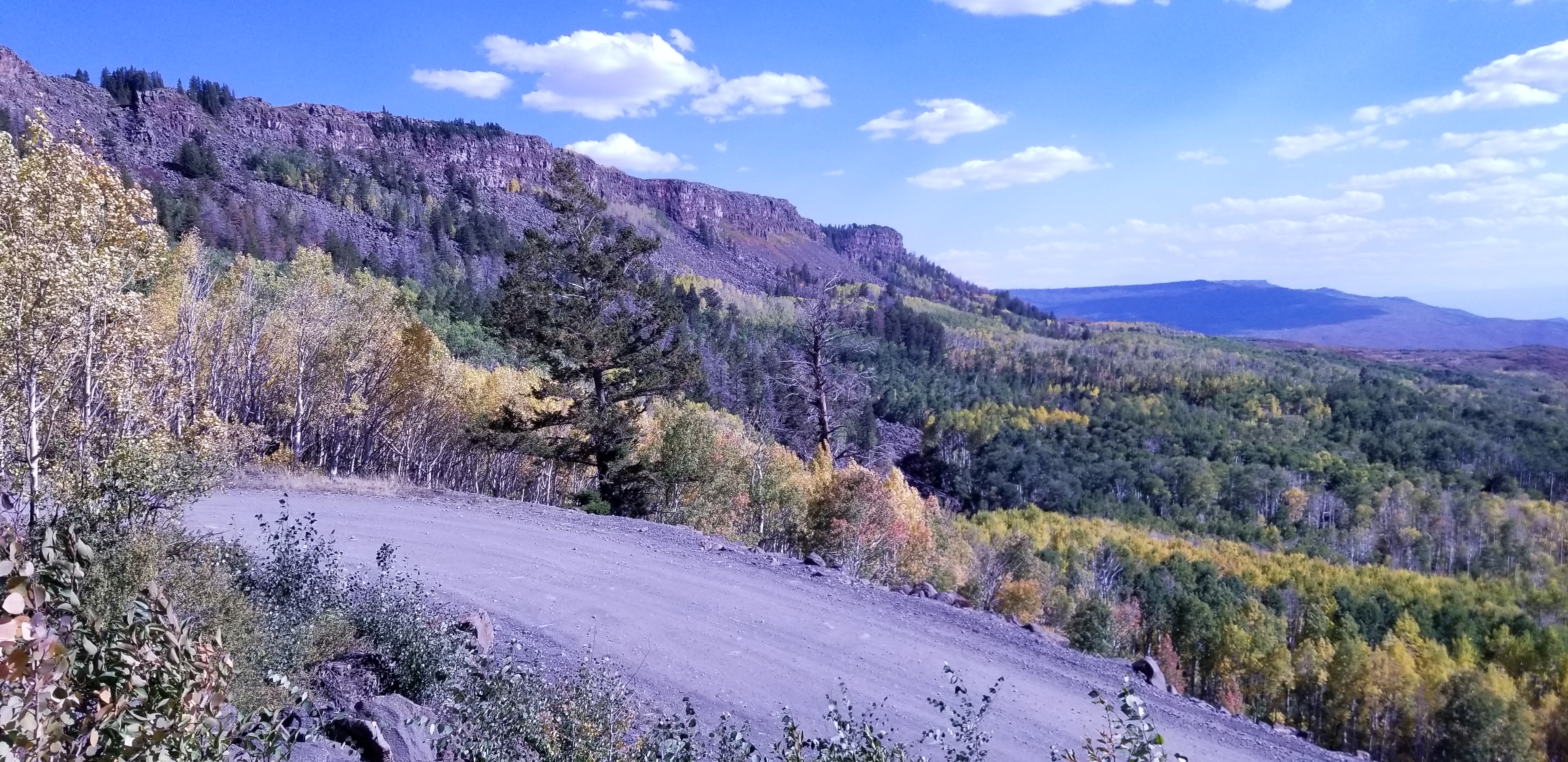 A pic of the Land End cliffs with Indian Point in background