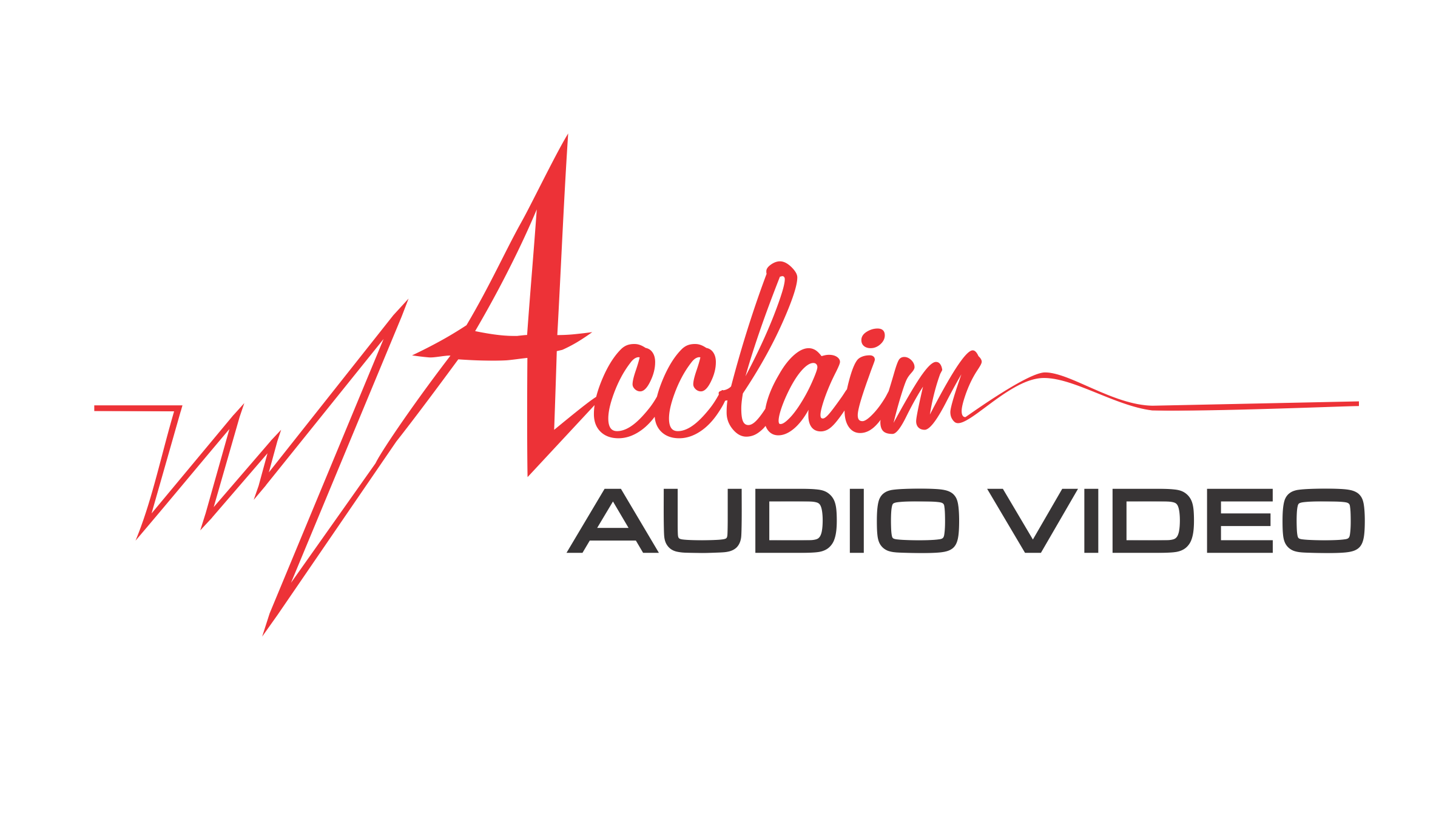 Pic of Acclaim Audio Video - Full Color Logo Design