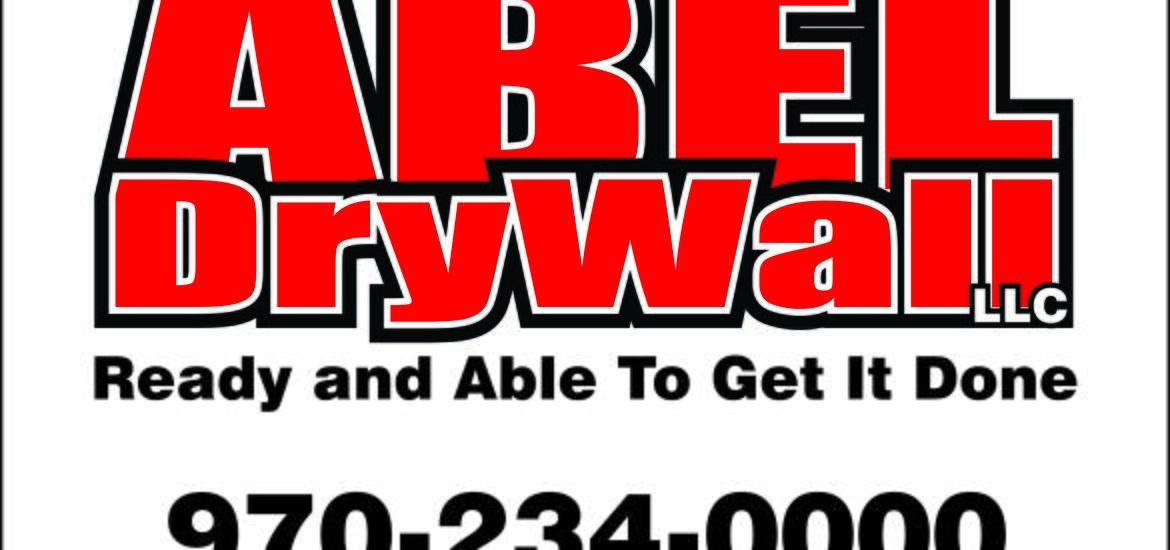 Abel Drywall Yard Sign Design
