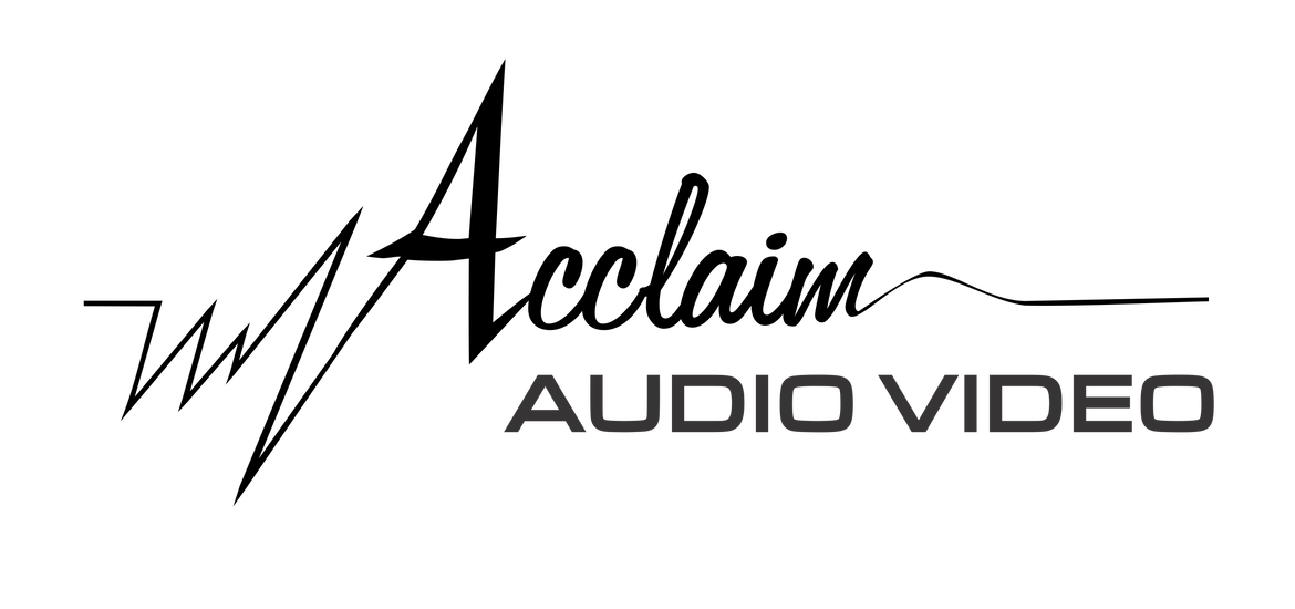 Acclaim Audio Video - Logo in Greyscale