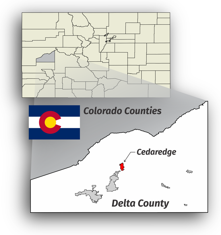 Cedaredge Located within Delta County, Colorado